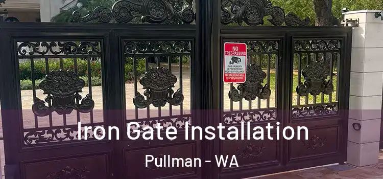 Iron Gate Installation Pullman - WA